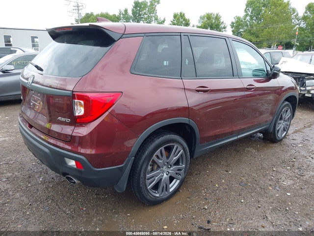 2021 Honda Passport Awd Ex-l მანქანა იყიდება აუქციონზე, vin: 5FNYF8H51MB036786, აუქციონის ნომერი: 45868095