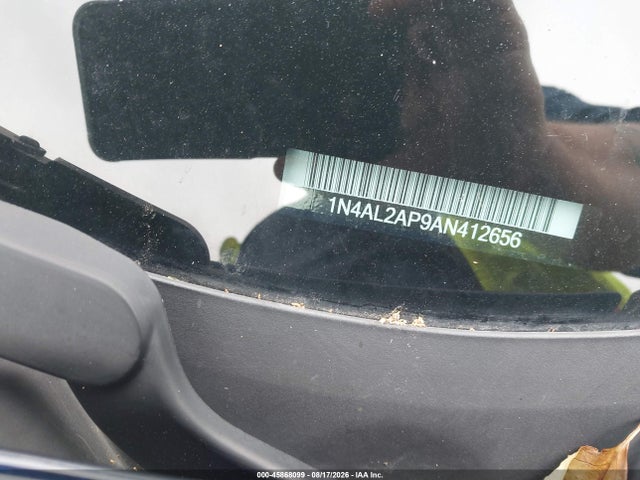 2010 Nissan Altima 2.5 S მანქანა იყიდება აუქციონზე, vin: 1N4AL2AP9AN412656, აუქციონის ნომერი: 45868099