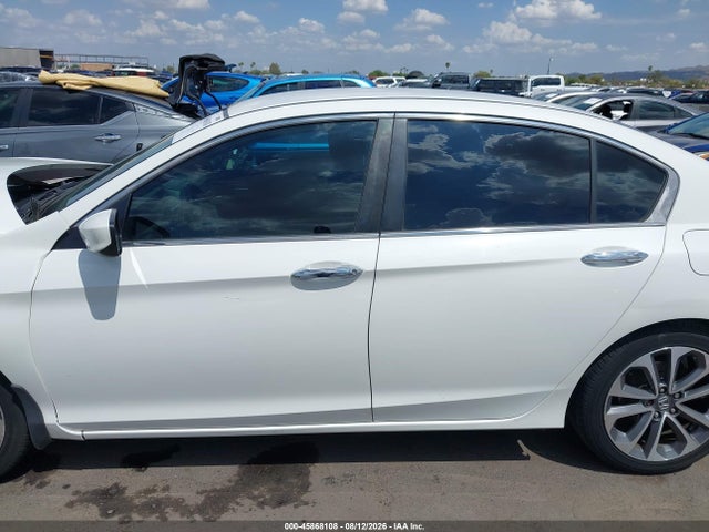 45868108 :رقم المزاد ، 1HGCR2F52FA275455 vin ، 2015 Honda Accord Sport مزاد بيع