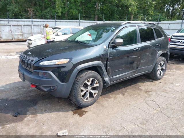 2016 Jeep Cherokee Trailhawk მანქანა იყიდება აუქციონზე, vin: 1C4PJMBB2GW353946, აუქციონის ნომერი: 45868124