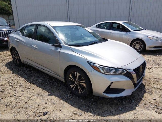 2022 Nissan Sentra Sv Xtronic Cvt მანქანა იყიდება აუქციონზე, vin: 3N1AB8CV5NY242075, აუქციონის ნომერი: 45868134