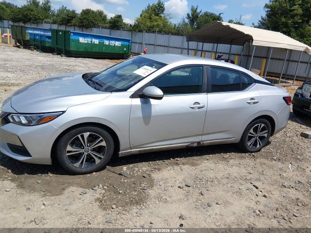 2022 Nissan Sentra Sv Xtronic Cvt მანქანა იყიდება აუქციონზე, vin: 3N1AB8CV5NY242075, აუქციონის ნომერი: 45868134
