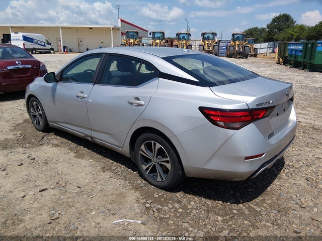 2022 Nissan Sentra Sv Xtronic Cvt მანქანა იყიდება აუქციონზე, vin: 3N1AB8CV5NY242075, აუქციონის ნომერი: 45868134