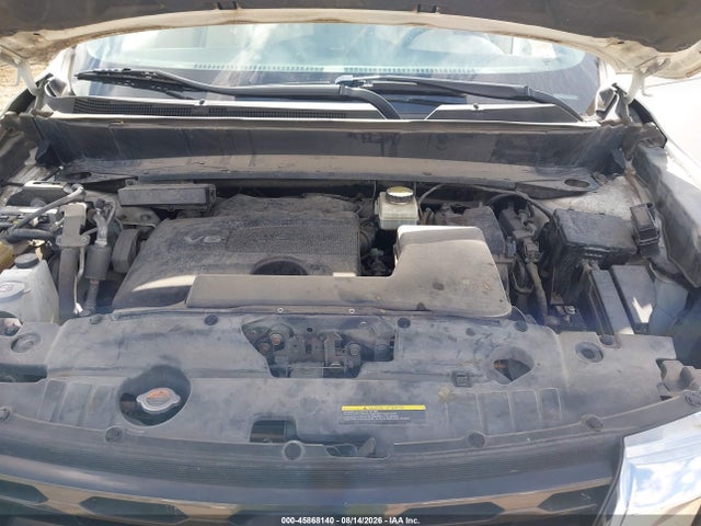 45868140 :رقم المزاد ، 5N1DR2MN1HC631547 vin ، 2017 Nissan Pathfinder Sl مزاد بيع