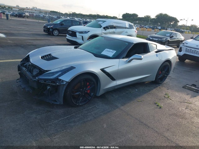 Продаж на аукціоні авто 2019 Chevrolet Corvette Stingray, vin: 1G1YB2D77K5113295, номер лоту: 45868204