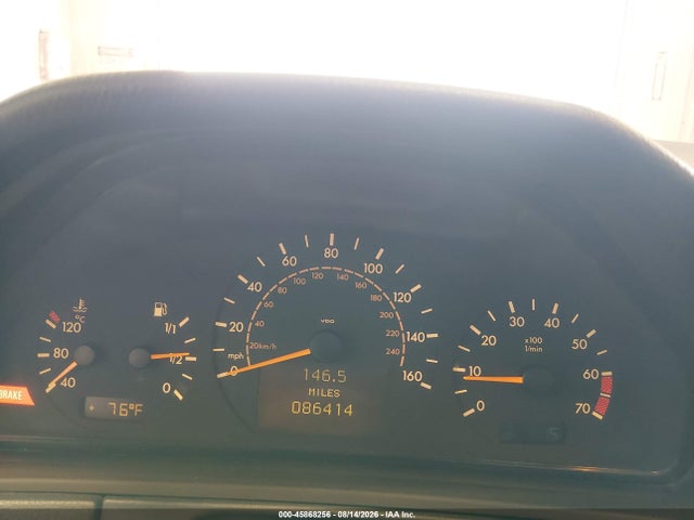 2000 Mercedes-benz E 430 4m მანქანა იყიდება აუქციონზე, vin: WDBJF83J8YX033609, აუქციონის ნომერი: 45868256