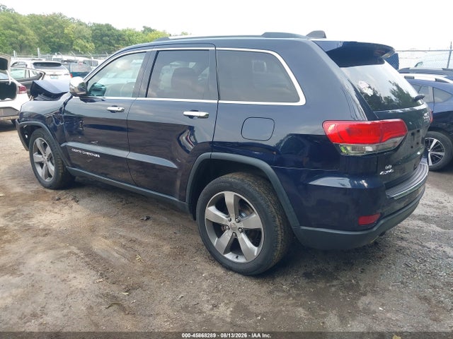 Продажа на аукционе авто 2014 Jeep Grand Cherokee Limited, vin: 1C4RJFBT3EC164251, номер лота: 45868289