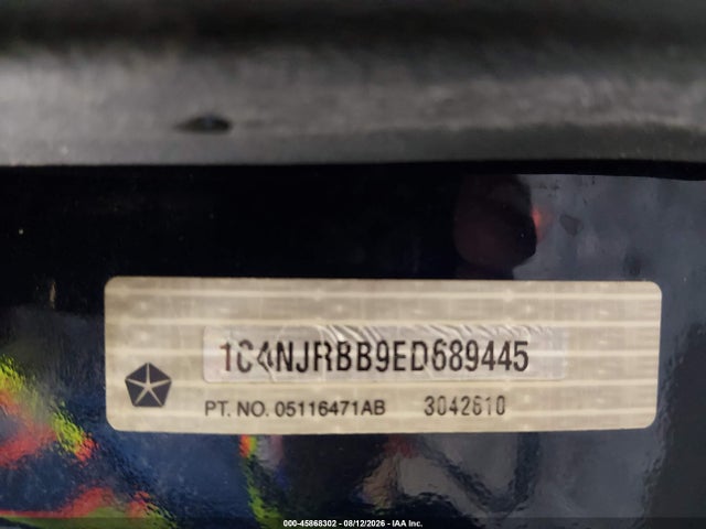 1C4NJRBB9ED689445 Jeep Patriot Sport