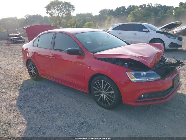 2015 Volkswagen Jetta 1.8t Sport მანქანა იყიდება აუქციონზე, vin: 3VWD17AJ3FM416139, აუქციონის ნომერი: 45868342