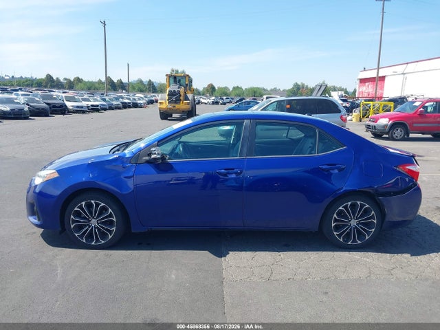 Продаж на аукціоні авто 2015 Toyota Corolla S Premium, vin: 2T1BURHE6FC422998, номер лоту: 45868356