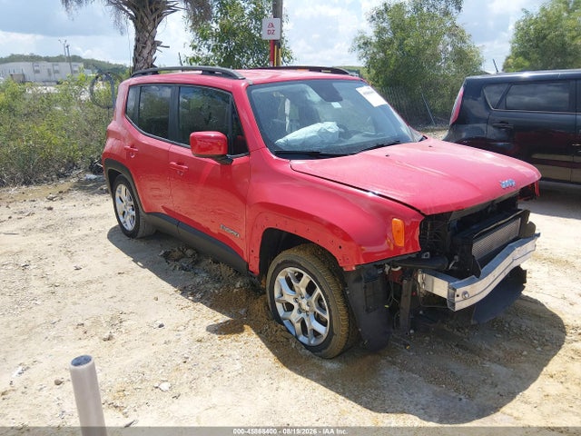 Продаж на аукціоні авто 2018 Jeep Renegade Latitude Fwd, vin: ZACCJABBXJPH22733, номер лоту: 45868400