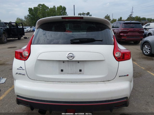 2014 Nissan Juke Nismo მანქანა იყიდება აუქციონზე, vin: JN8AF5MV8ET365106, აუქციონის ნომერი: 45868463