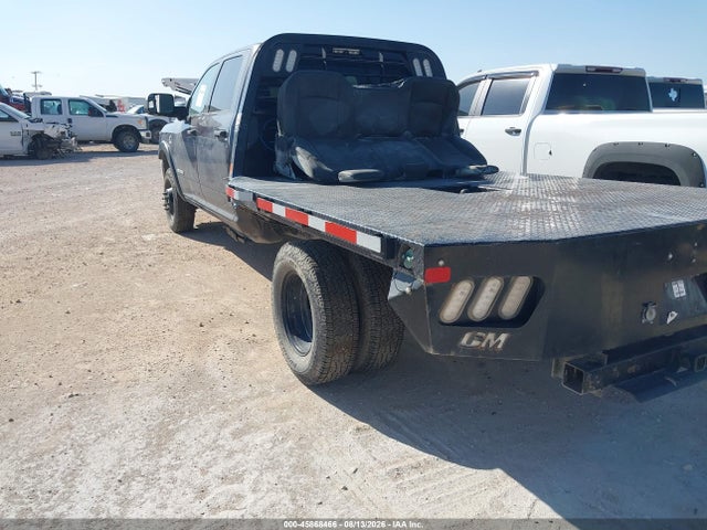 45868466 :رقم المزاد ، 3C7WRTCL9NG122837 vin ، 2022 Ram 3500 Chassis With Flatbed Tradesman/slt/laramie/limited مزاد بيع