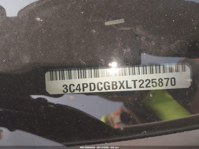 Продаж на аукціоні авто 2020 Dodge Journey Crossroad, vin: 3C4PDCGBXLT225870, номер лоту: 45868486