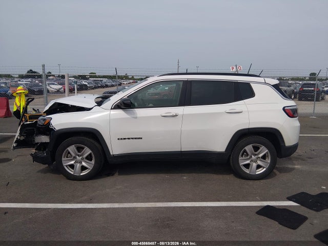 Продажа на аукционе авто 2022 Jeep Compass Latitude Fwd, vin: 3C4NJCBB5NT214415, номер лота: 45868487