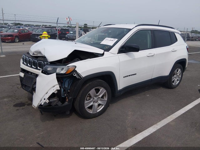 Продажа на аукционе авто 2022 Jeep Compass Latitude Fwd, vin: 3C4NJCBB5NT214415, номер лота: 45868487