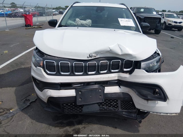 Продажа на аукционе авто 2022 Jeep Compass Latitude Fwd, vin: 3C4NJCBB5NT214415, номер лота: 45868487