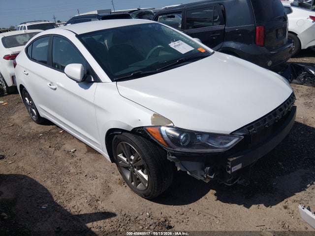 2018 Hyundai Elantra Sel მანქანა იყიდება აუქციონზე, vin: 5NPD84LF4JH318354, აუქციონის ნომერი: 45868517