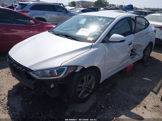 2018 Hyundai Elantra Sel მანქანა იყიდება აუქციონზე, vin: 5NPD84LF4JH318354, აუქციონის ნომერი: 45868517