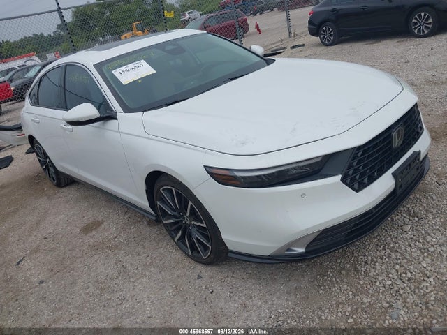 2023 Honda Accord Hybrid Touring მანქანა იყიდება აუქციონზე, vin: 1HGCY2F89PA029128, აუქციონის ნომერი: 45868567