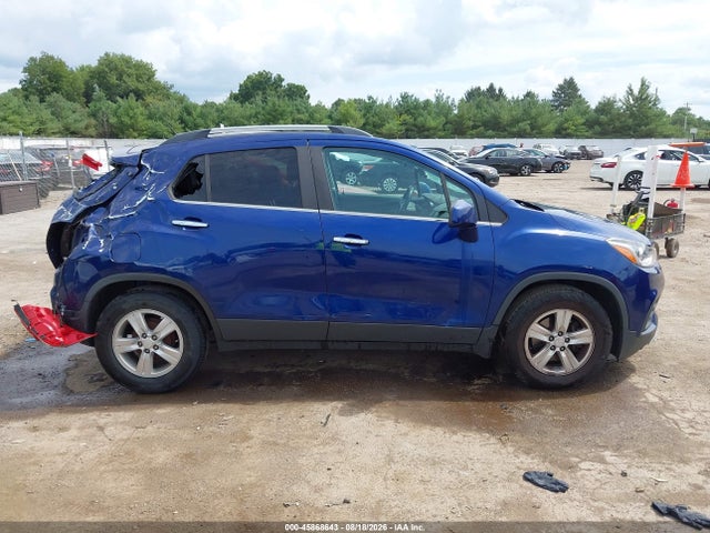 2017 Chevrolet Trax Lt მანქანა იყიდება აუქციონზე, vin: 3GNCJLSBXHL190387, აუქციონის ნომერი: 45868643