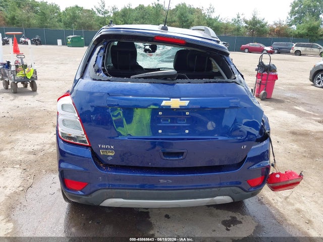 2017 Chevrolet Trax Lt მანქანა იყიდება აუქციონზე, vin: 3GNCJLSBXHL190387, აუქციონის ნომერი: 45868643