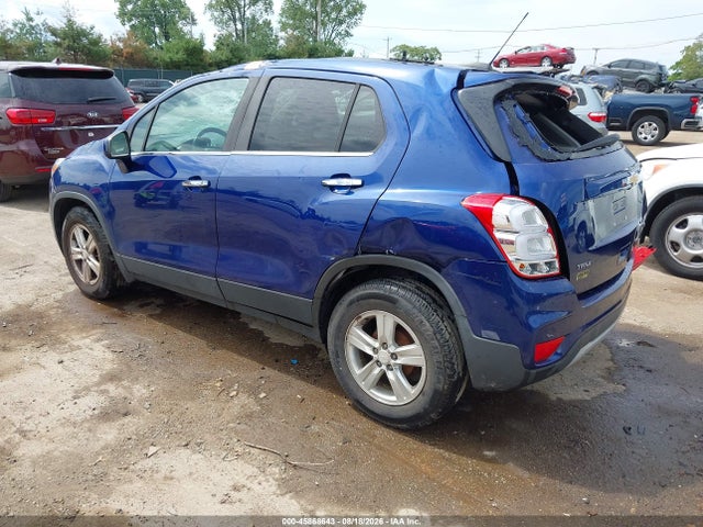 2017 Chevrolet Trax Lt მანქანა იყიდება აუქციონზე, vin: 3GNCJLSBXHL190387, აუქციონის ნომერი: 45868643