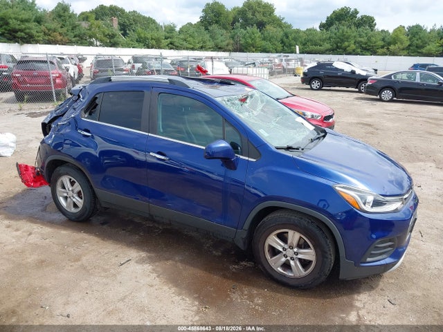 2017 Chevrolet Trax Lt მანქანა იყიდება აუქციონზე, vin: 3GNCJLSBXHL190387, აუქციონის ნომერი: 45868643