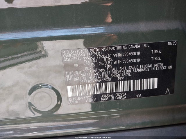 Toyota Rav4 Trd Off Road 2024 2T3S1RFV7RW415029 Image 9