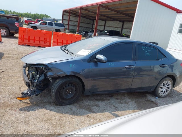 45868717 :رقم المزاد ، 2T1BURHE3JC100439 vin ، 2018 Toyota Corolla Le مزاد بيع