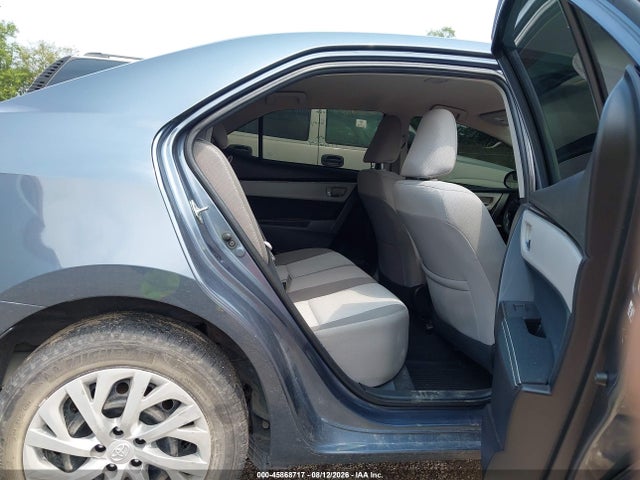 45868717 :رقم المزاد ، 2T1BURHE3JC100439 vin ، 2018 Toyota Corolla Le مزاد بيع