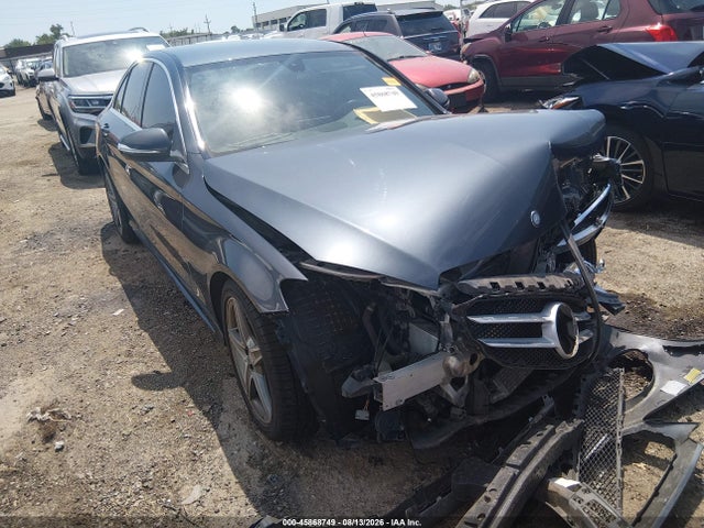 45868749 :رقم المزاد ، 55SWF4JB3FU046852 vin ، 2015 Mercedes-benz C 300 Sport مزاد بيع