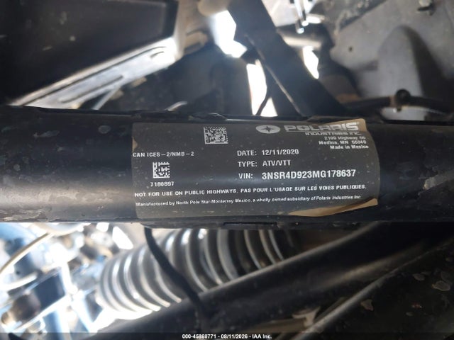 Polaris Rzr Pro Xp 4 Ultimate 2021 3NSR4D923MG178637 Image 10