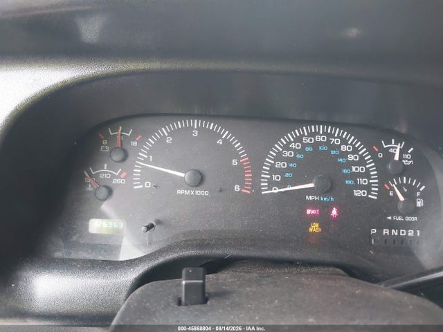 2001 Dodge Ram 1500 St/ws მანქანა იყიდება აუქციონზე, vin: 1B7HC16X81S262827, აუქციონის ნომერი: 45868804