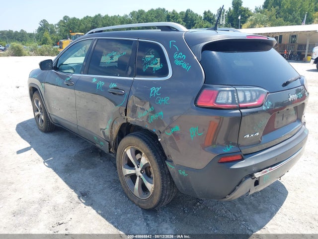 Продажа на аукционе авто 2019 Jeep Cherokee Limited 4x4, vin: 1C4PJMDX6KD121234, номер лота: 45868842
