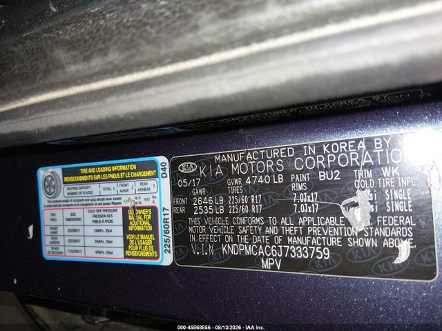 KIA Sportage Lx 2018 KNDPMCAC6J7333759 Image 9
