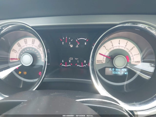 Продаж на аукціоні авто 2010 Ford Mustang Gt/gt Premium, vin: 1ZVBP8FH0A5119829, номер лоту: 45868861