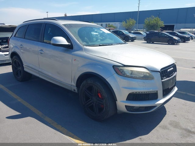 45868918 :رقم المزاد ، WA1DGAFE5DD008559 vin ، 2013 Audi Q7 3.0t S Line Prestige مزاد بيع