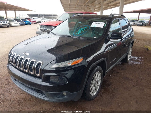 45868926 :رقم المزاد ، 1C4PJLLB1JD520051 vin ، 2018 Jeep Cherokee Latitude Plus Fwd مزاد بيع