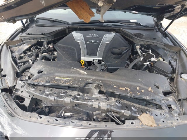 2018 Infiniti Q60 3.0t Luxe მანქანა იყიდება აუქციონზე, vin: JN1EV7EL8JM390880, აუქციონის ნომერი: 45868942