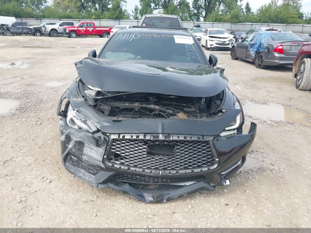2018 Infiniti Q60 3.0t Luxe მანქანა იყიდება აუქციონზე, vin: JN1EV7EL8JM390880, აუქციონის ნომერი: 45868942