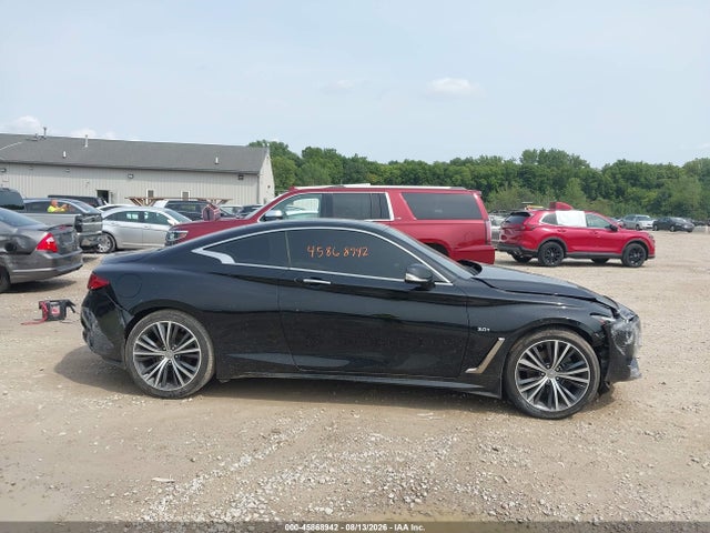 2018 Infiniti Q60 3.0t Luxe მანქანა იყიდება აუქციონზე, vin: JN1EV7EL8JM390880, აუქციონის ნომერი: 45868942