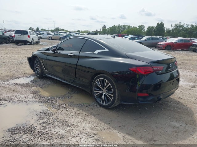 2018 Infiniti Q60 3.0t Luxe მანქანა იყიდება აუქციონზე, vin: JN1EV7EL8JM390880, აუქციონის ნომერი: 45868942