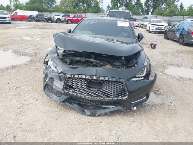 2018 Infiniti Q60 3.0t Luxe მანქანა იყიდება აუქციონზე, vin: JN1EV7EL8JM390880, აუქციონის ნომერი: 45868942