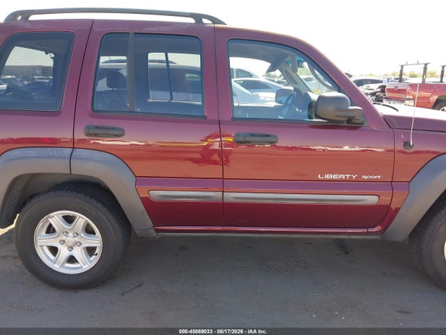 Продажа на аукционе авто 2003 Jeep Liberty Sport, vin: 1J4GL48K43W513721, номер лота: 45869033