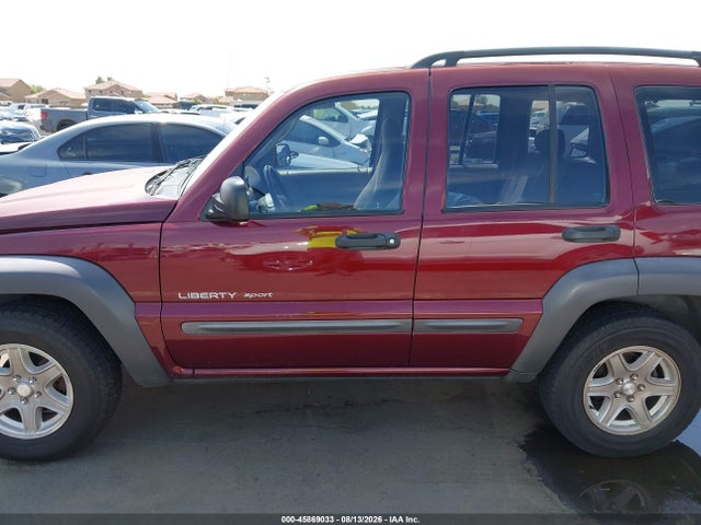 Продажа на аукционе авто 2003 Jeep Liberty Sport, vin: 1J4GL48K43W513721, номер лота: 45869033