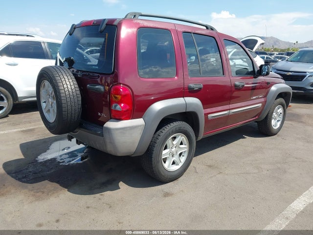 Продажа на аукционе авто 2003 Jeep Liberty Sport, vin: 1J4GL48K43W513721, номер лота: 45869033