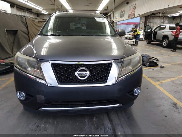 2015 Nissan Pathfinder Platinum/s/sl/sv მანქანა იყიდება აუქციონზე, vin: 5N1AR2MN5FC639716, აუქციონის ნომერი: 45869046