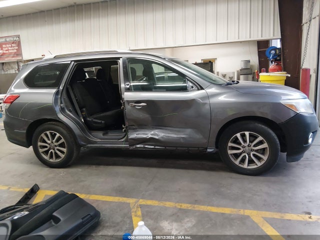 2015 Nissan Pathfinder Platinum/s/sl/sv მანქანა იყიდება აუქციონზე, vin: 5N1AR2MN5FC639716, აუქციონის ნომერი: 45869046