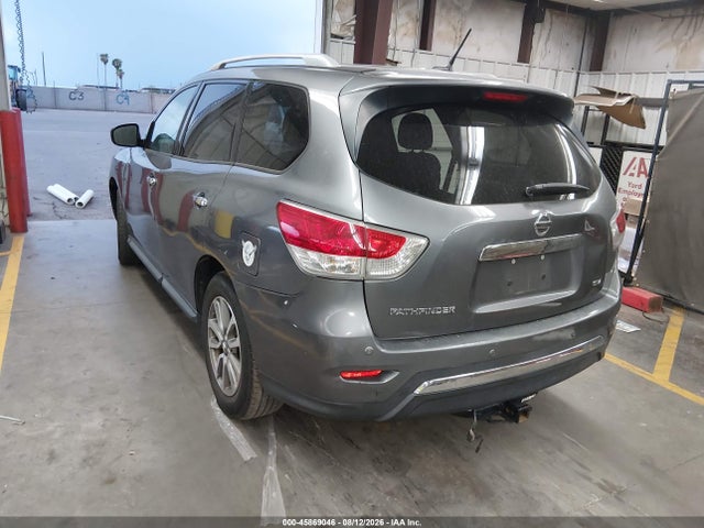 2015 Nissan Pathfinder Platinum/s/sl/sv მანქანა იყიდება აუქციონზე, vin: 5N1AR2MN5FC639716, აუქციონის ნომერი: 45869046